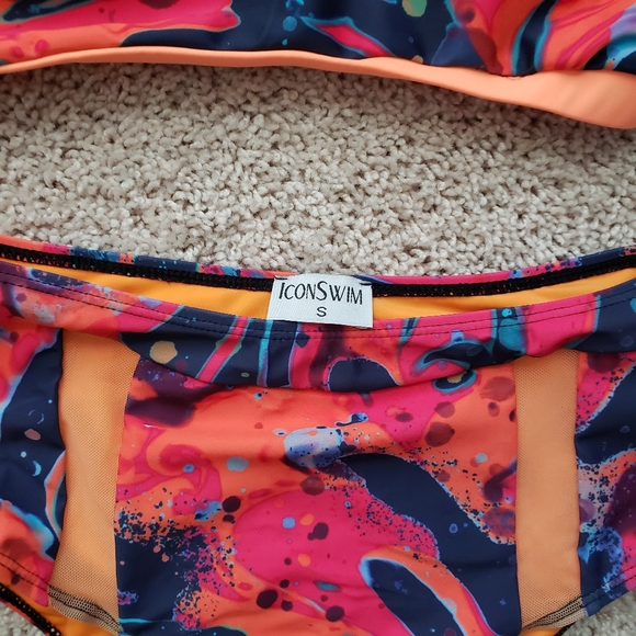 IconSwim 2 Piece Colorful Swimsuit 👙 - Picture 3 of 5